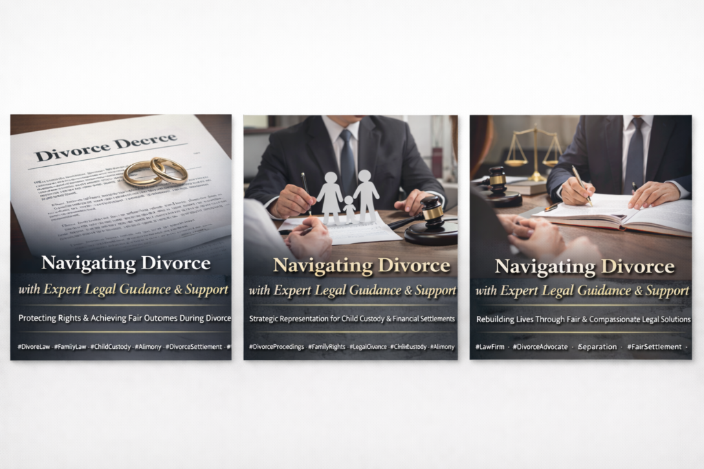 Navigating Divorce with Expert Legal Guidance & Support