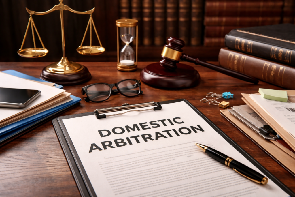 Domestic Arbitration Process in India: Step-by-Step Legal Guide