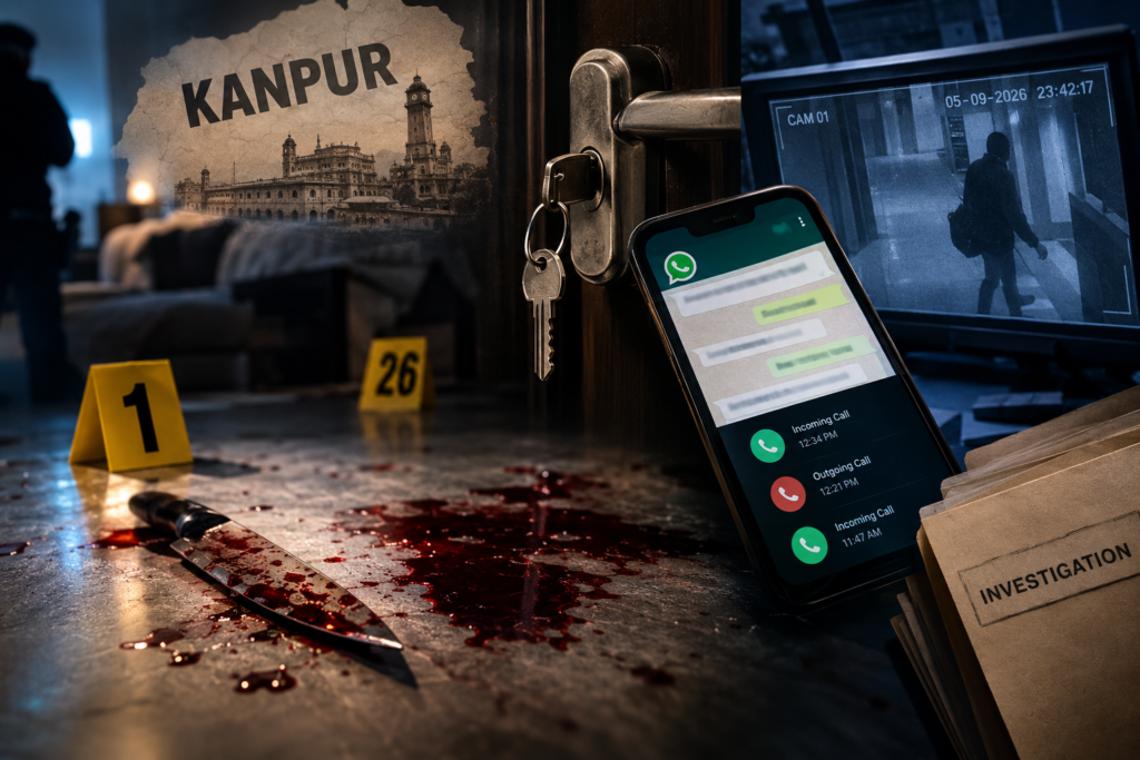 Kanpur Medicine Trader Murder Case: 26 Stab Wounds, Duplicate Key and the Digital Evidence Behind the Investigation