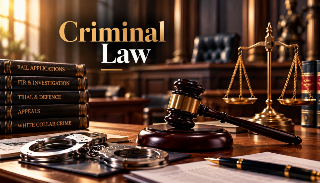 Criminal Law: Strategic Legal Representation for Criminal Matters